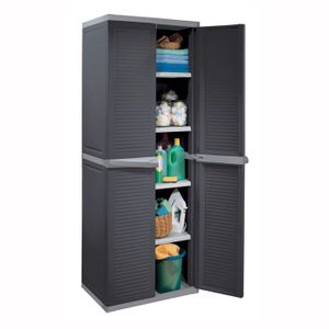ALLIBERT UTILITY Armoire haute anthracite