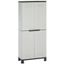 ALLIBERT AirSpire Armoire haute gris/noir