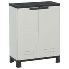  ALLIBERT AirSpire Armoire basse gris/noir