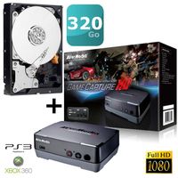 ADAPTATEUR ACQUISITION AUDIO - VIDEO Avermedia Game Capture HD+ Disque Dur 320Go