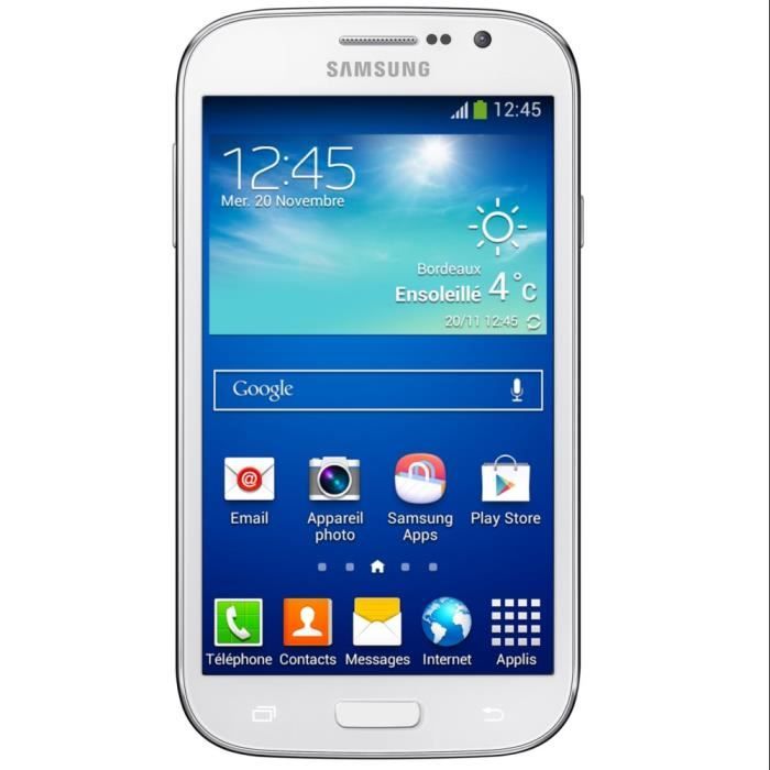 Galaxy Grand Plus Blanc smartphone, prix pas cher