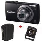  CANON  A2300 Compact + Etui + Carte SD PNY 8 Go