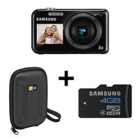 APPAREIL PHOTO NUMERIQUE Appareil photo Samsung PL120 Noir + SD + Etui
