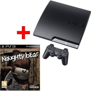 PLAYSTATION 3 PS3 160 Go NOIRE + NAUGHTY BEAR PLAYSTATION 3 PS3 160 Go NOIRE + NAUGHTY BEAR