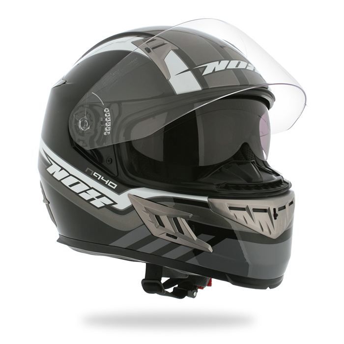 Casque Moto Scooter integral NOX N940 Noir Mat Moto deal