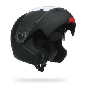 CASQUE MOTO SCOOTER AMX Casque Modulable 910 Noir Mat CASQUE MOTO SCOOTER AMX Casque Modulable 910 Noir Mat