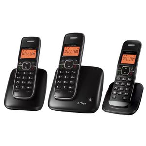 TELEPHONE FIXE - PACK TELEPHONES - COMBINE VENDU SEUL Alcatel Office 1350 Noir