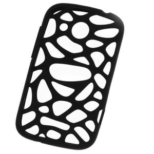 HOUSSE-COQUE TELEPHONE HTC SC-S780 Coque silicone noire  pour Desire C