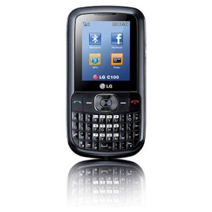 TELEPHONE PORTABLE LG C100 NELSON Noir