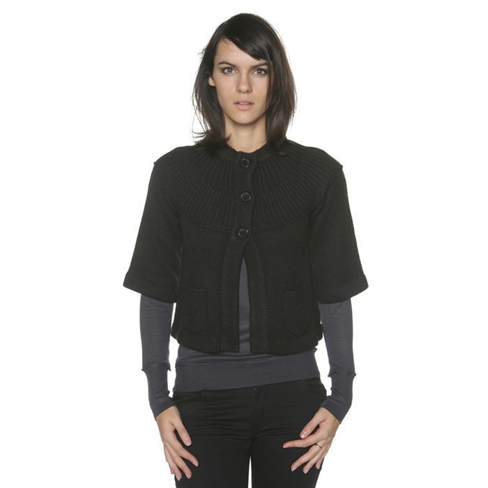 Gilet court femme