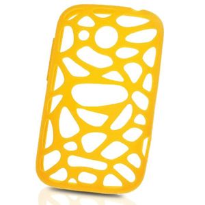HOUSSE-COQUE TELEPHONE HTC SC-S780 Coque silicone orange pour Desire C