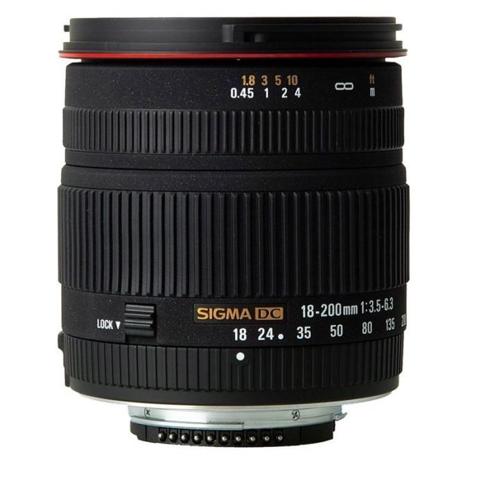 SIGMA zoom 18-200mm F 3,5-6,3 DC pour Pentax - Achat / Vente objectif - Cdiscount