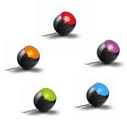 LAMPE A POSER  PHILIPS LIVINGCOLORS Micro noire 64 couleurs
