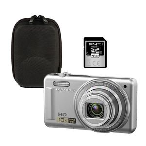Appareil photo OLYMPUS D-720 Silver + SD + étui