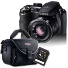  FUJIFILM S4200 Bridge noir + Etui + Carte SD 4 Go
