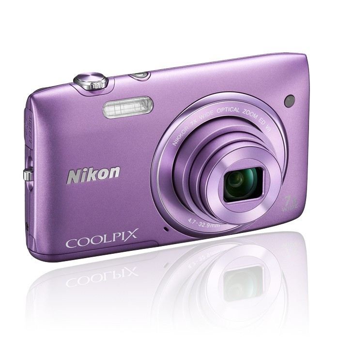 NIKON S3500 Compact Violet CCD 20MP Zoom 7x Achat / Vente appareil
