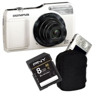 OLYMPUS VG170 + Etui + Carte SD PNY 8Go