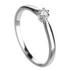 BAGUE MONTE CARLO STAR Solitaire 0.07 ct