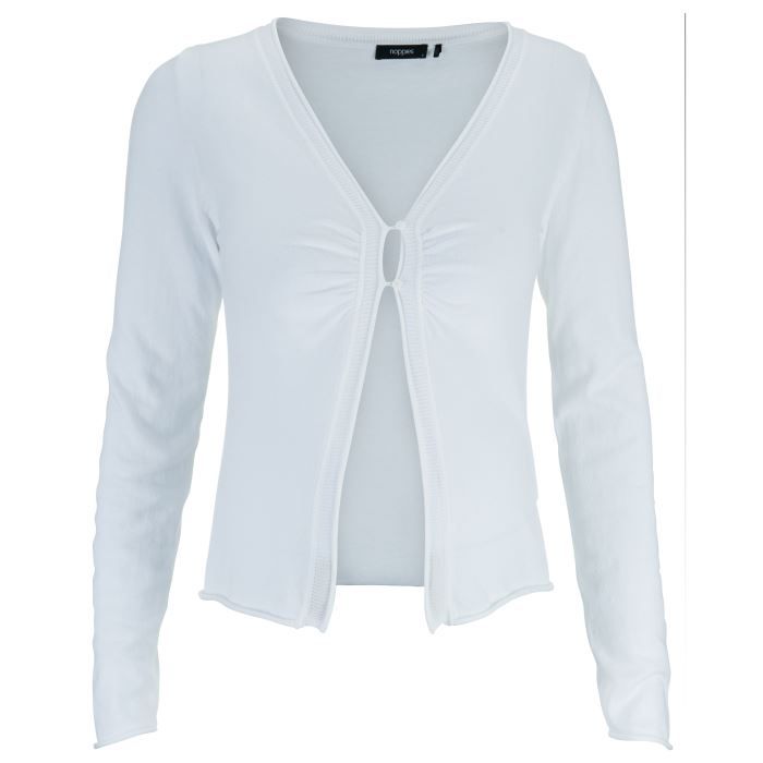 Accessoire femme indispensable de la mi-saison - ou des étés qui tardent à venir - le gilet femme est une pièce mode dont on ne se lasse pas. Et encore moins quand il se pare de la couleur la plus lumineuse qui soit: le blanc!