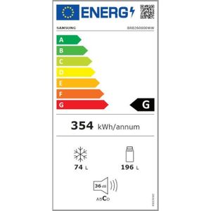  BRB260000WW - Réfrigérateur encastrable