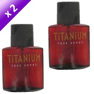 VAPORISATEUR TITANIUM Eau de Toilette H 75ml (x2) VAPORISATEUR TITANIUM Eau de Toilette H 75ml (x2)
