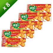 BISCUITS SECS LU Palmito 8 x100 grammes