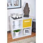  Meuble de rangement 4 cases "MOLI"