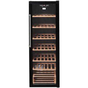CONTINETAL-EDISON CECWC100 - Cave ? vin de conservation - 100 bouteilles - Clayettes bois - Classe E - L 50 x H 142 cm