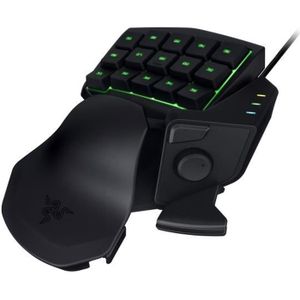 RAZER Pad Gamer TARTARUS CHROMA - Rétroéclairé RGB - Repose-poignet - Programmable