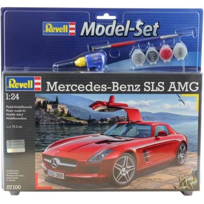 Model Set Mercedes SLS AMG 1/24   Achat / Vente MODELE REDUIT MAQUETTE