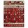 MAROKKO Tapis de salon rouge et beige 120x170 cm