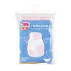  TIGEX Lot de 4 slips jetables Taille M