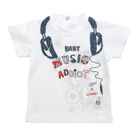 T-SHIRT ALPHABET Tee-Shirt Manches Courtes Garçon