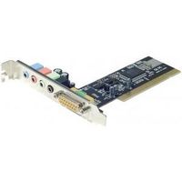 CARTE SON CARTE SON 4 CH. PCI 32BITS DEXLAN