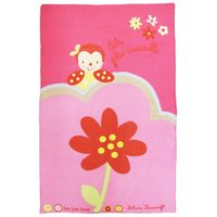 EDREDON-COUVERTURE-PLAID BEBE K.ROUMANOFF Edredon couvre-lit Lili la Coccinelle