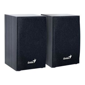 GENIUS Haut parleurs HP SP HF 160 - USB - 4 Watts - Noir - PC / Mac / Smartphone / Tablette / Lecteur MP3 et CD