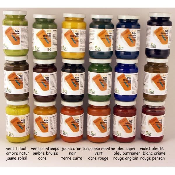 ocre rouge - 125ml - PEINTURE naturelle colorante ...