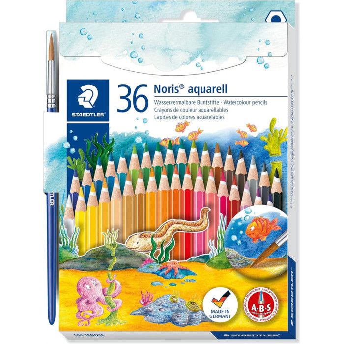 staedtler 36 crayons aquarellables pinceau achat staedtler 36 crayons aquarellables pinceau achat
