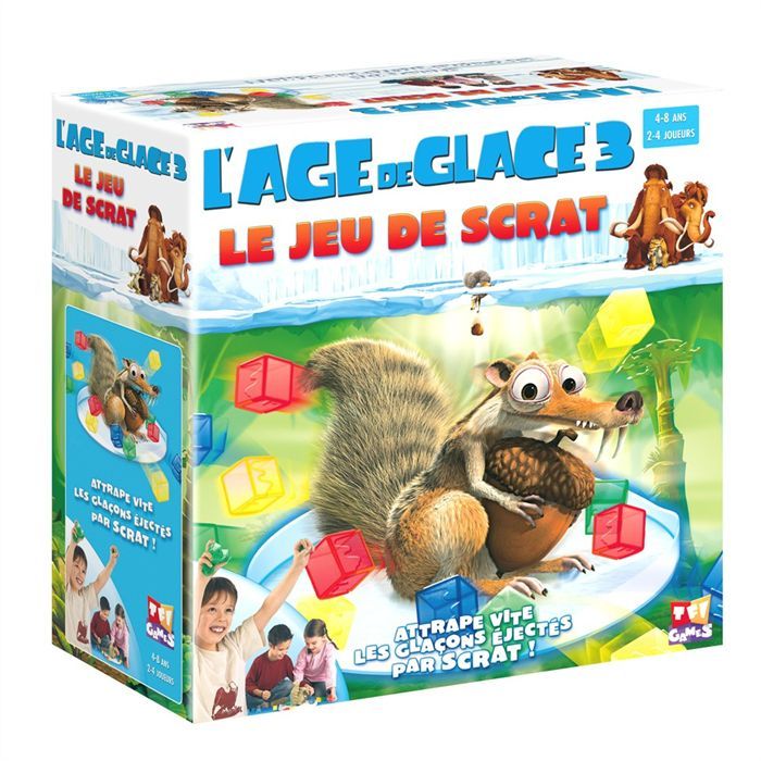 L'Age de Glace 3 Le jeu de Scrat - Achat / Vente jeu société - plateau - Cdiscount