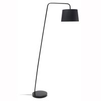 LAMPADAIRE  ANZIO Lampadaire arc angulaire métal noir