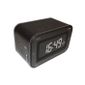 RADIO REVEIL RADIO REVEIL IMITATION CUIR NOIR