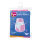  TIGEX Lot de 4 slips jetables Taille L