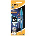 STYLO - ENCRIER  BIC Easy Clic™ Plume Décor Bleu