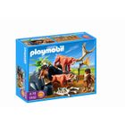  Playmobil Tigres A Dents De Sabre & Chasseurs