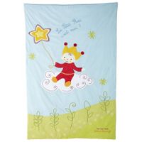 EDREDON-COUVERTURE-PLAID BEBE DIM DAM DOUM by Katherine Roumanoff Edredon