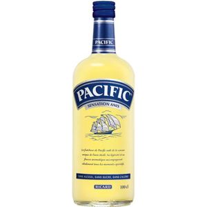 Apéritif anisé Pacific de Ricard 1Litre Apéritif anisé Pacific de Ricard 1Litre