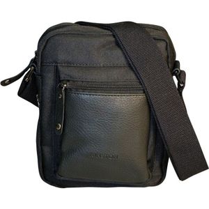 KINSTON Sacoche Noir Homme