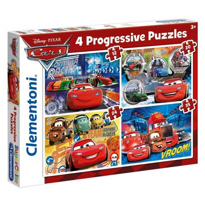 Puzzles de 12 à 35 pièces 4 puzzles Cars Achat / Vente puzzle