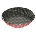 MOULE - PLAQUE A PATISSERIE TEFAL 4 moules à tartelettes 11 cm rouge