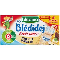 LAIT BEBE Blédidej Croissance Choco vanille
